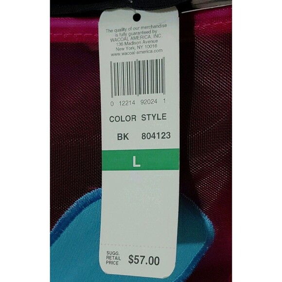 Wacoal Size LG SHAPE Hope On A Hanger Hi-Waist Shape Brief Black - Picture 11 of 11